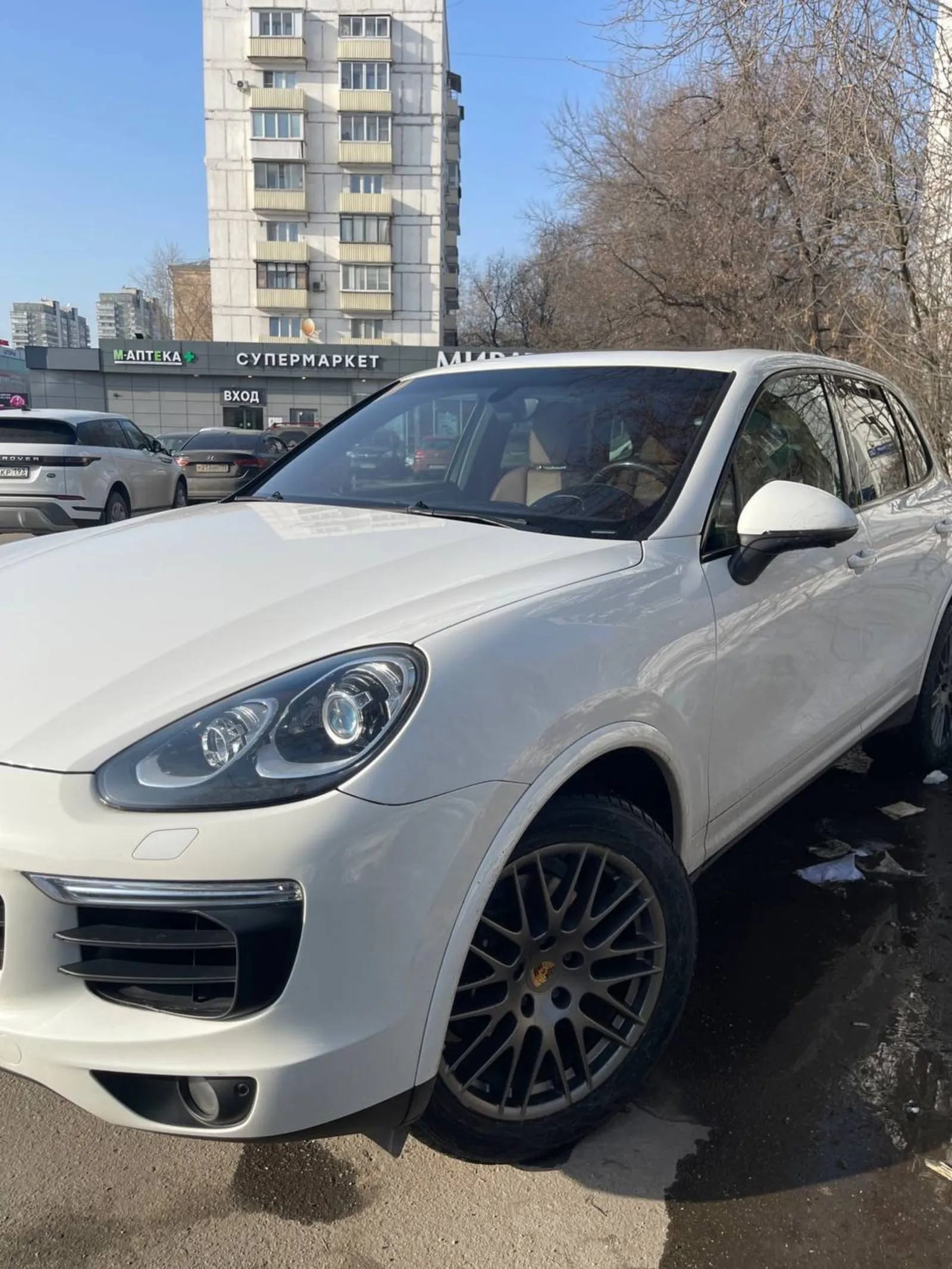 Porsche Cayenne после ремонта